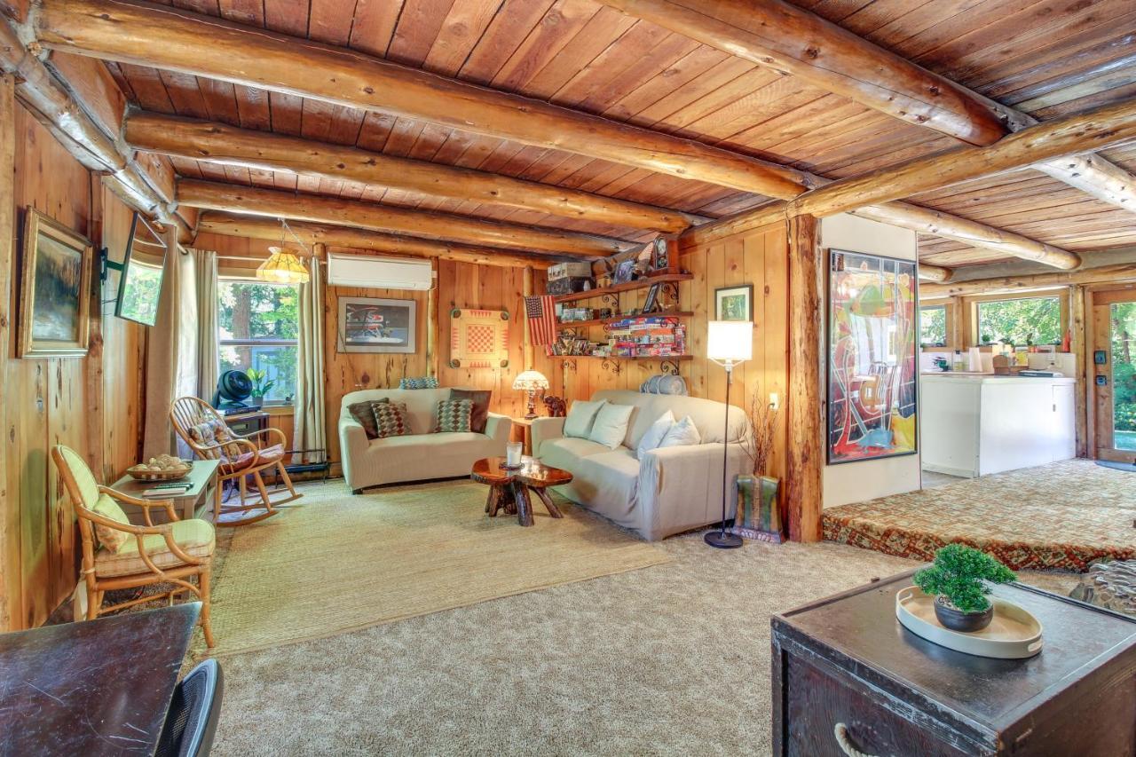 Rustic Bandon Log Cabin On 5 Acres Of Woodlands! Екстериор снимка