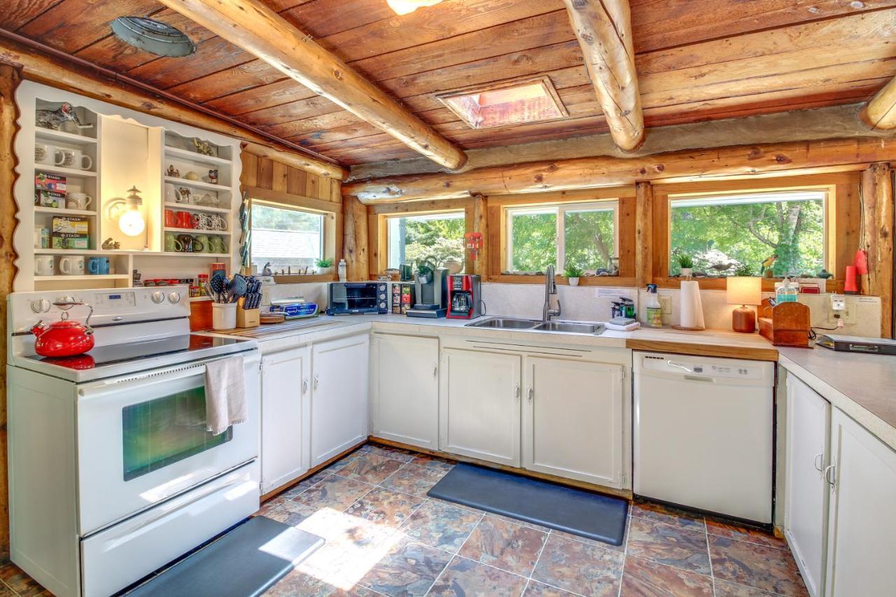 Rustic Bandon Log Cabin On 5 Acres Of Woodlands! Екстериор снимка