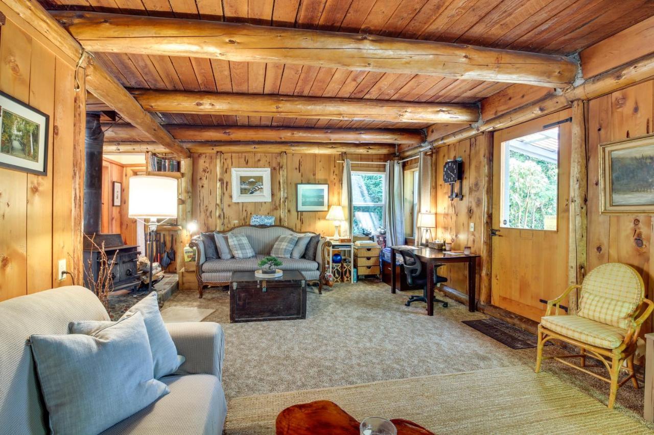 Rustic Bandon Log Cabin On 5 Acres Of Woodlands! Екстериор снимка