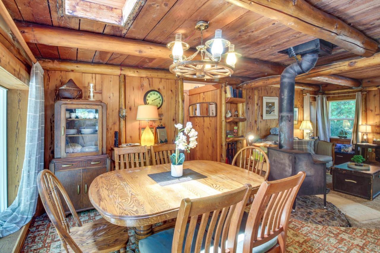 Rustic Bandon Log Cabin On 5 Acres Of Woodlands! Екстериор снимка