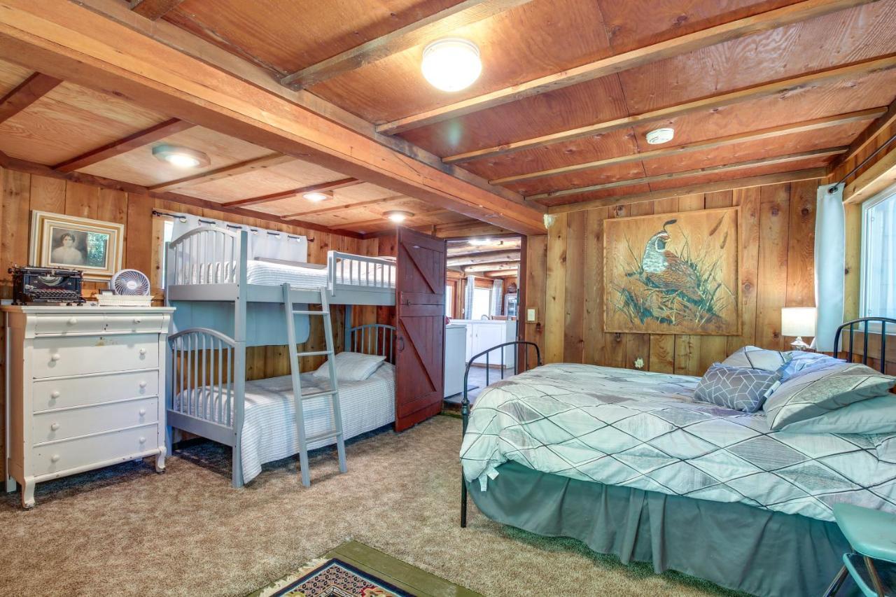 Rustic Bandon Log Cabin On 5 Acres Of Woodlands! Екстериор снимка