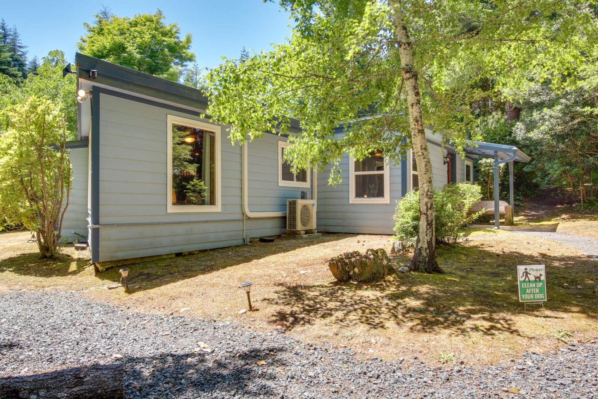 Rustic Bandon Log Cabin On 5 Acres Of Woodlands! Екстериор снимка