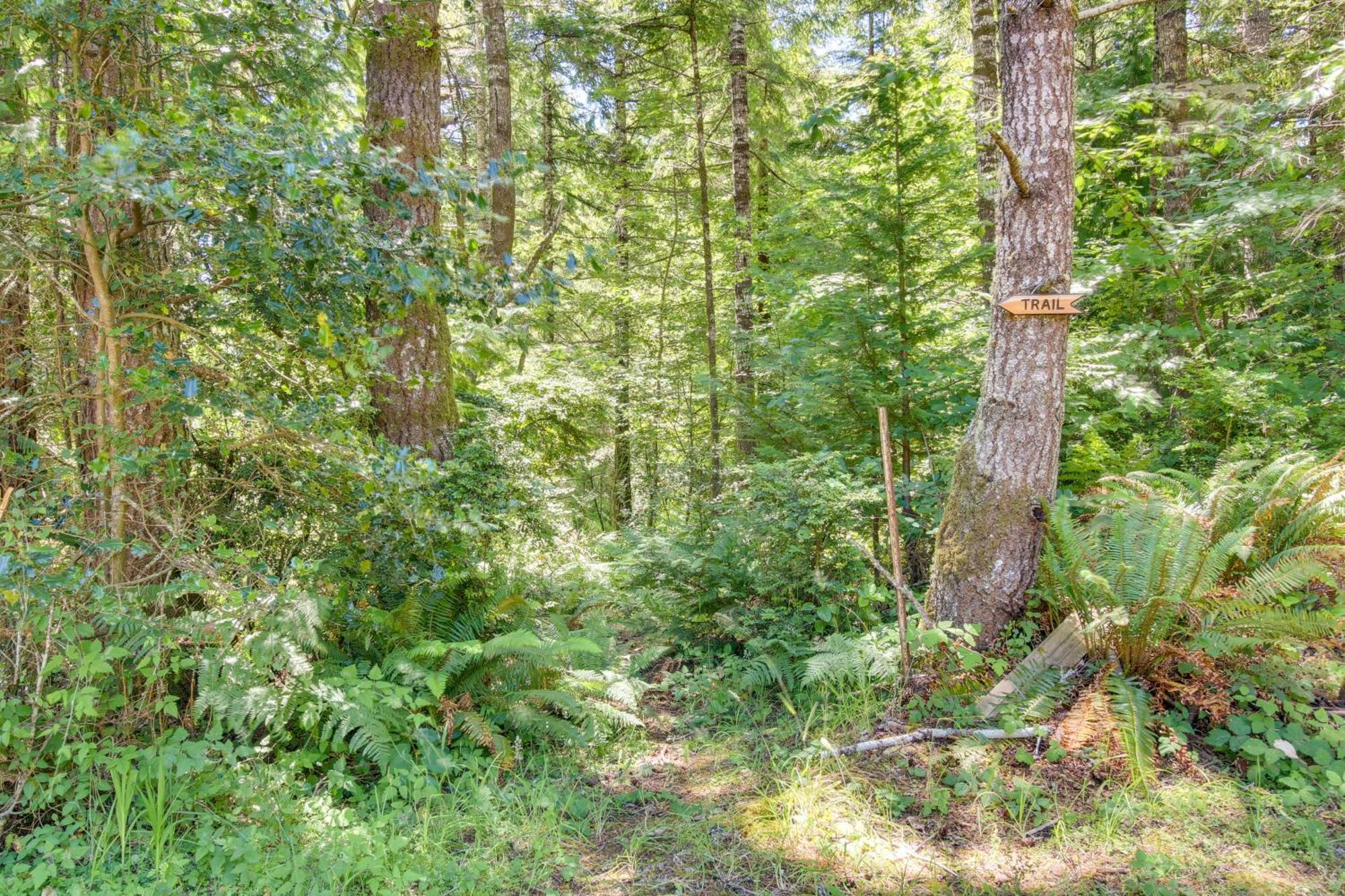 Rustic Bandon Log Cabin On 5 Acres Of Woodlands! Екстериор снимка